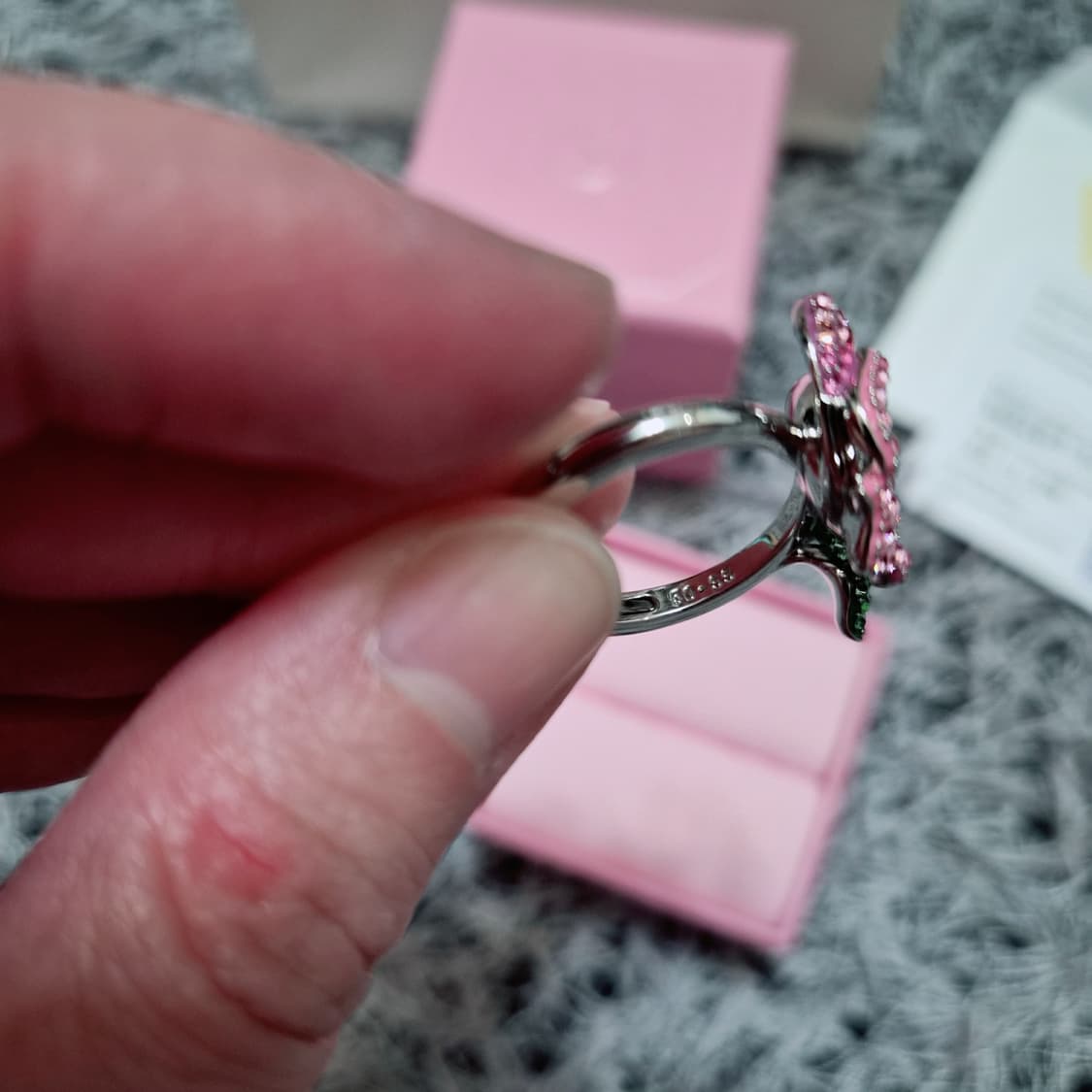 스와로브스키 앨리스 디즈니 반지 상품이미지5