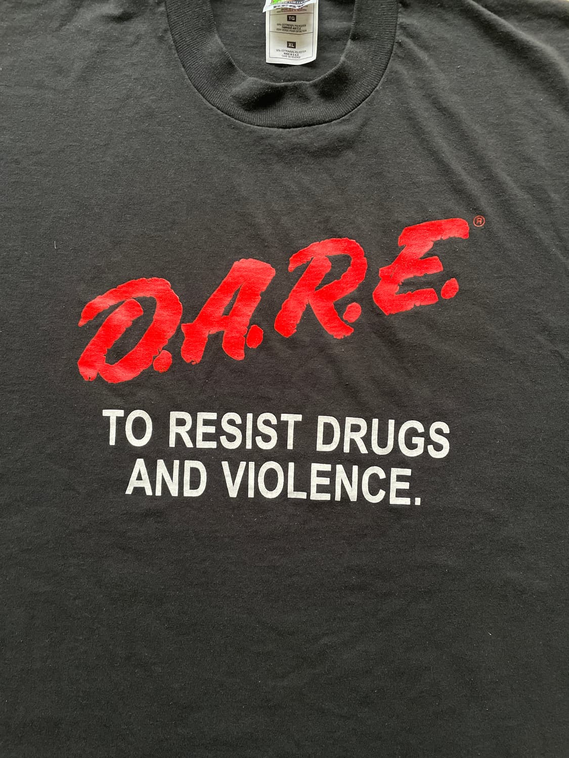 90s D.A.R.E. Single Stitch 50/50 T-shirt 상품이미지4