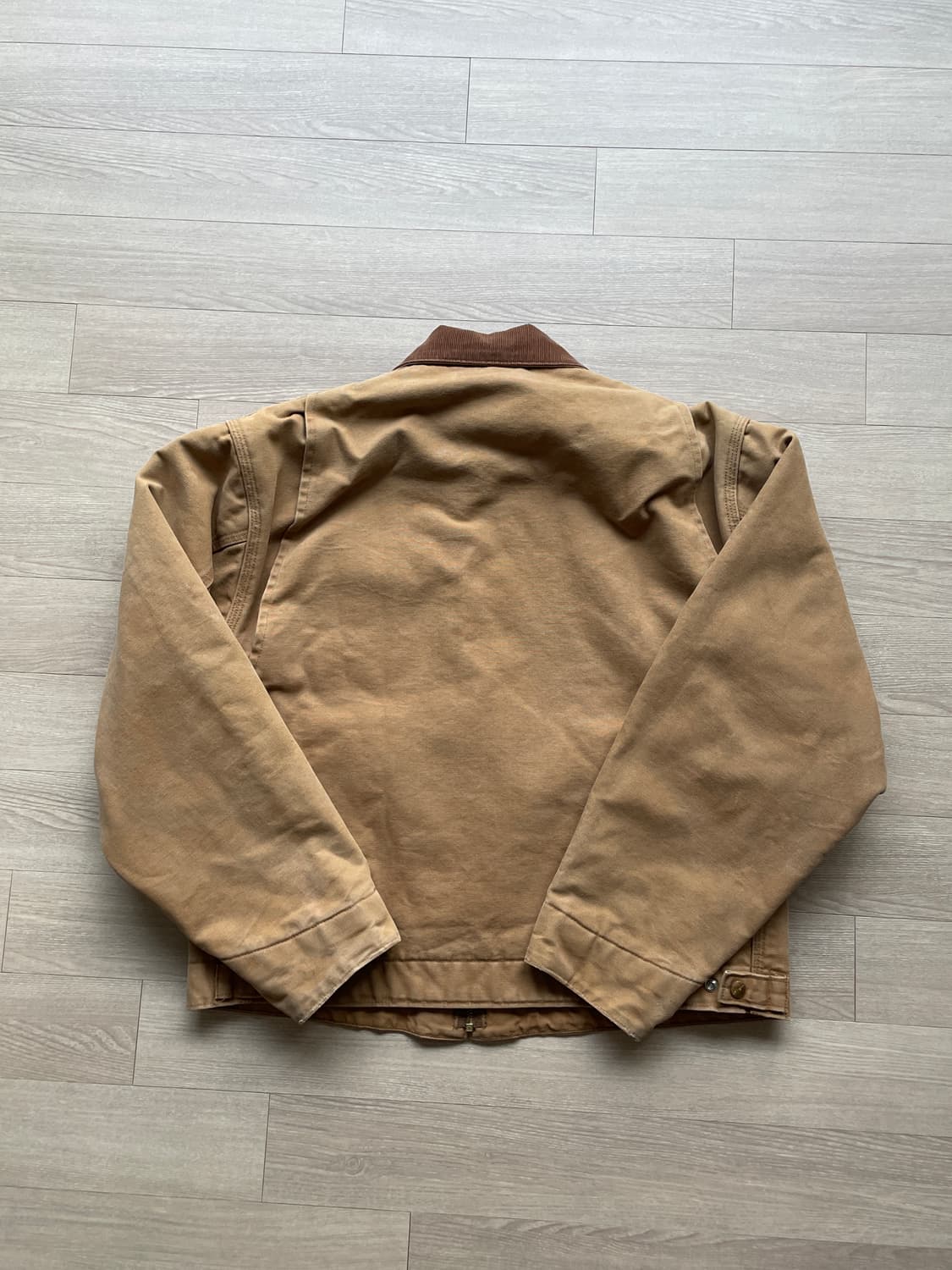 칼하트 J01 BRN 브라운 디트로이트 자켓 상품이미지2