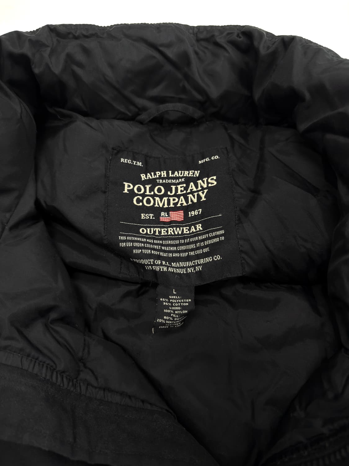 폴로진스 올드스쿨 덕다운 패딩 상품이미지4