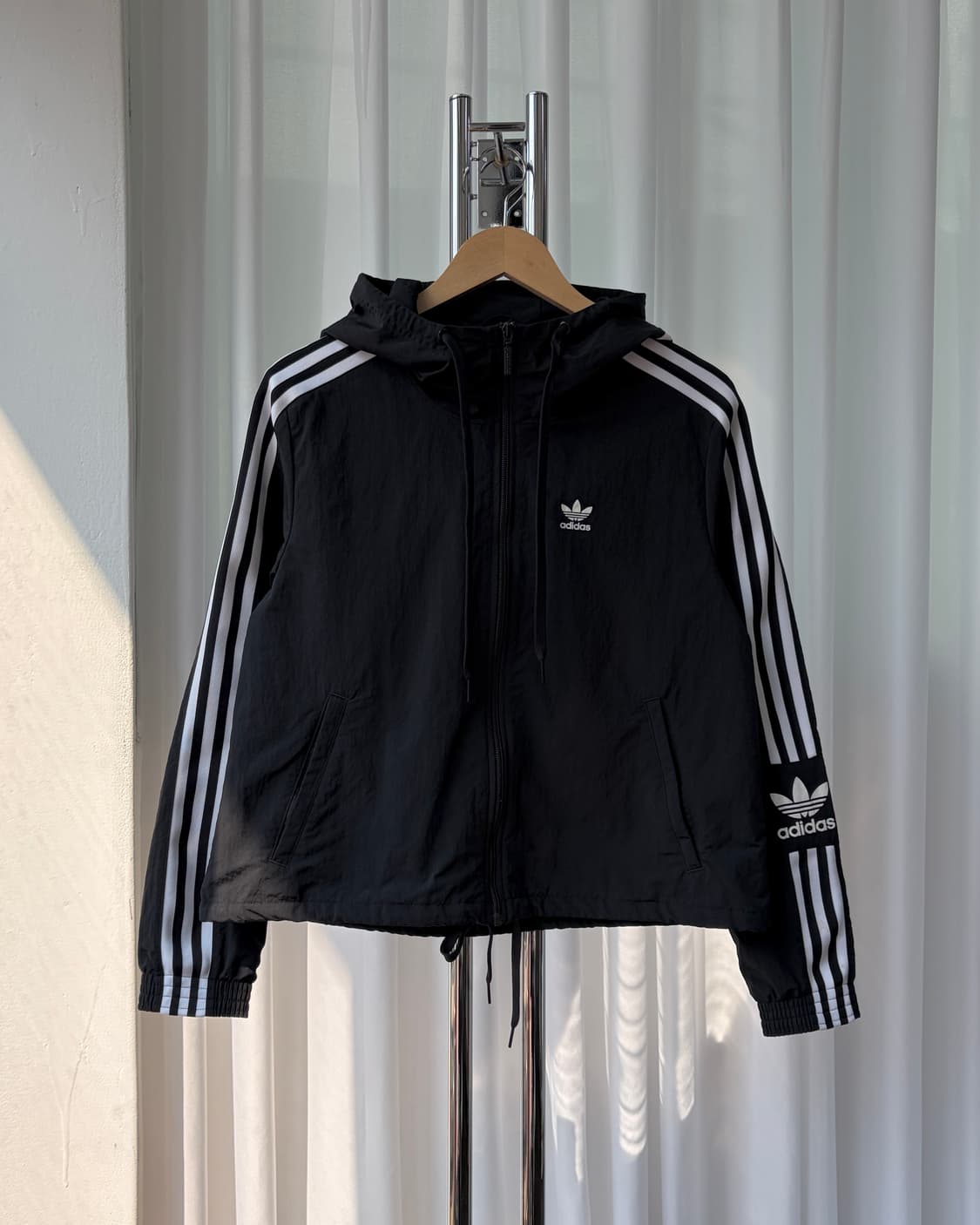 [M]아디다스 파이어버드 크롭 바람막이 상품이미지4