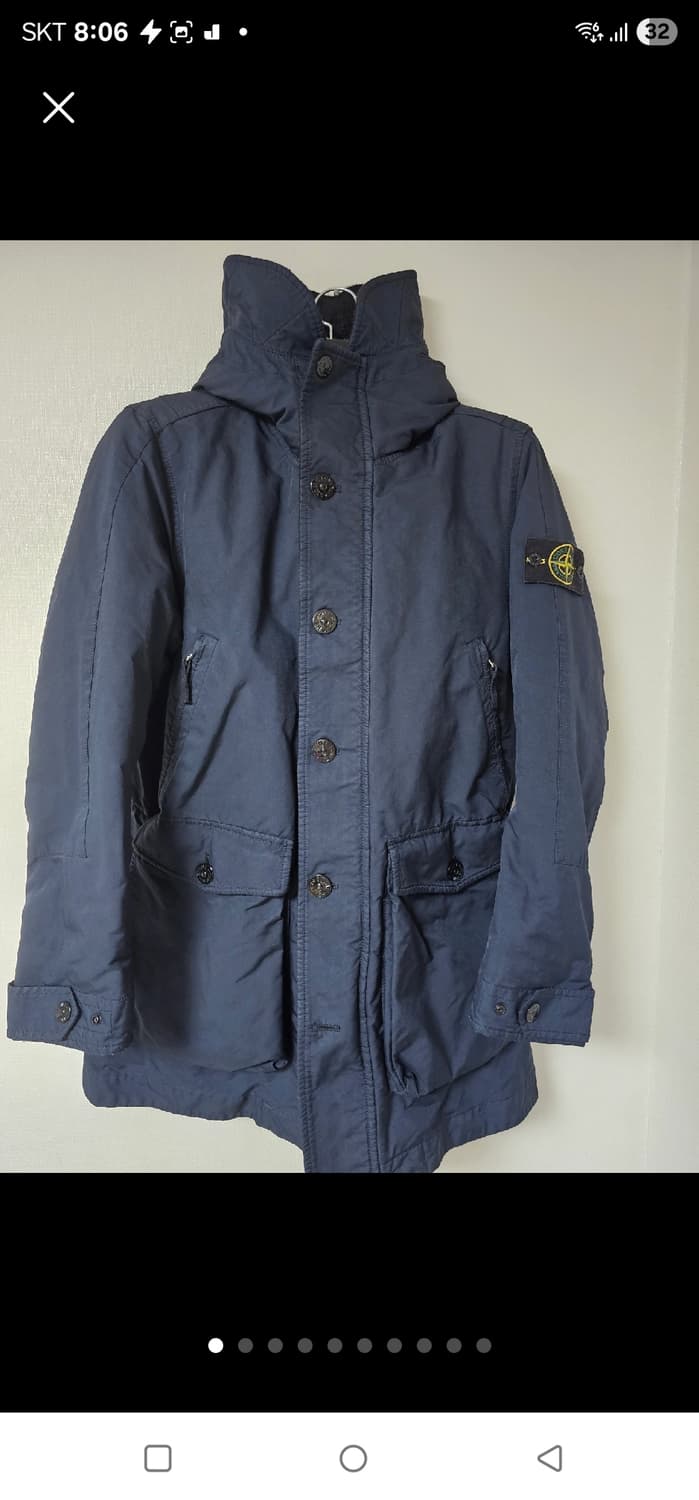 스톤아일랜드 다비드tc 롱패딩(M/100/정품 상품이미지1