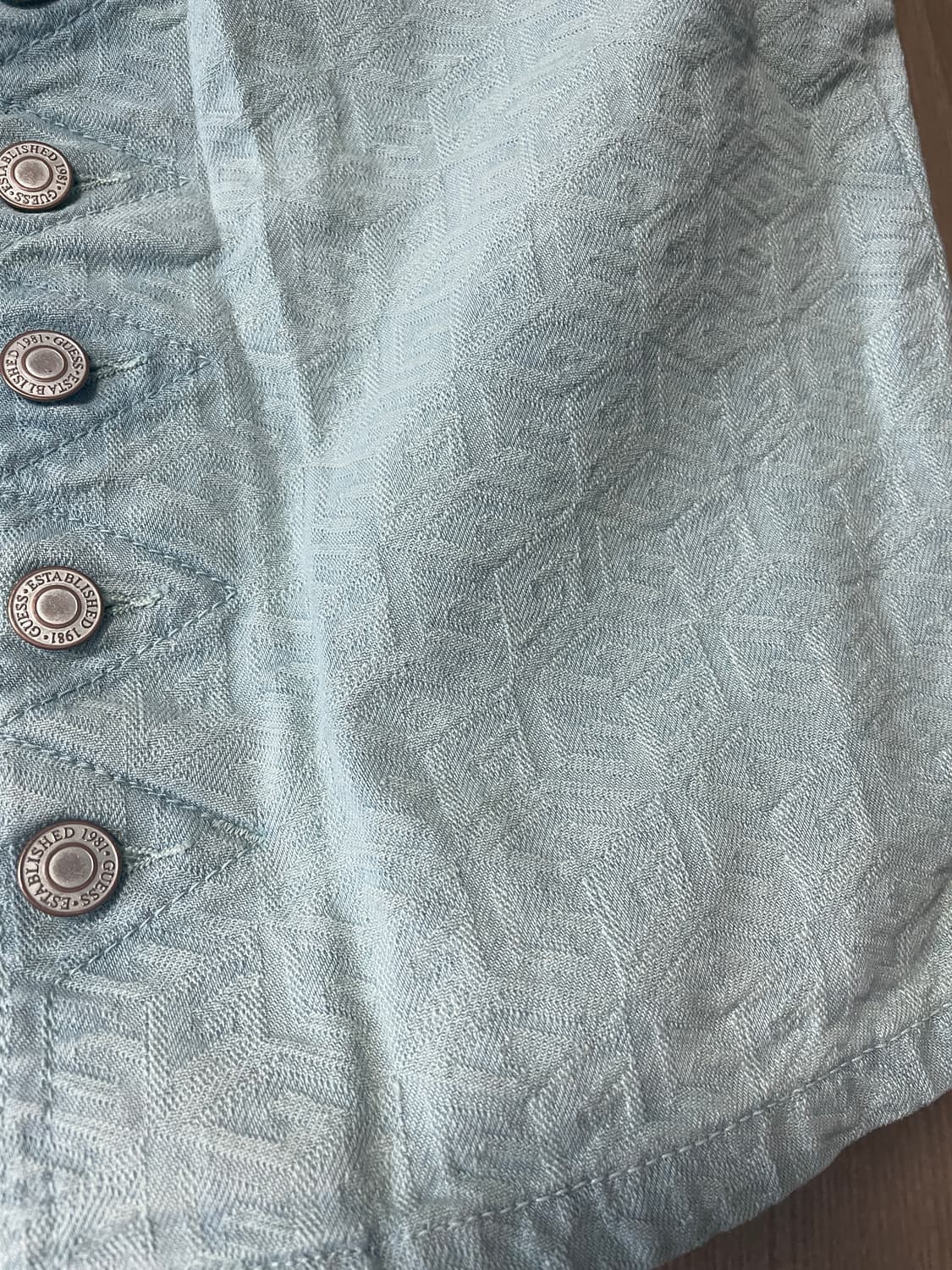 게스 청치마 상품이미지4