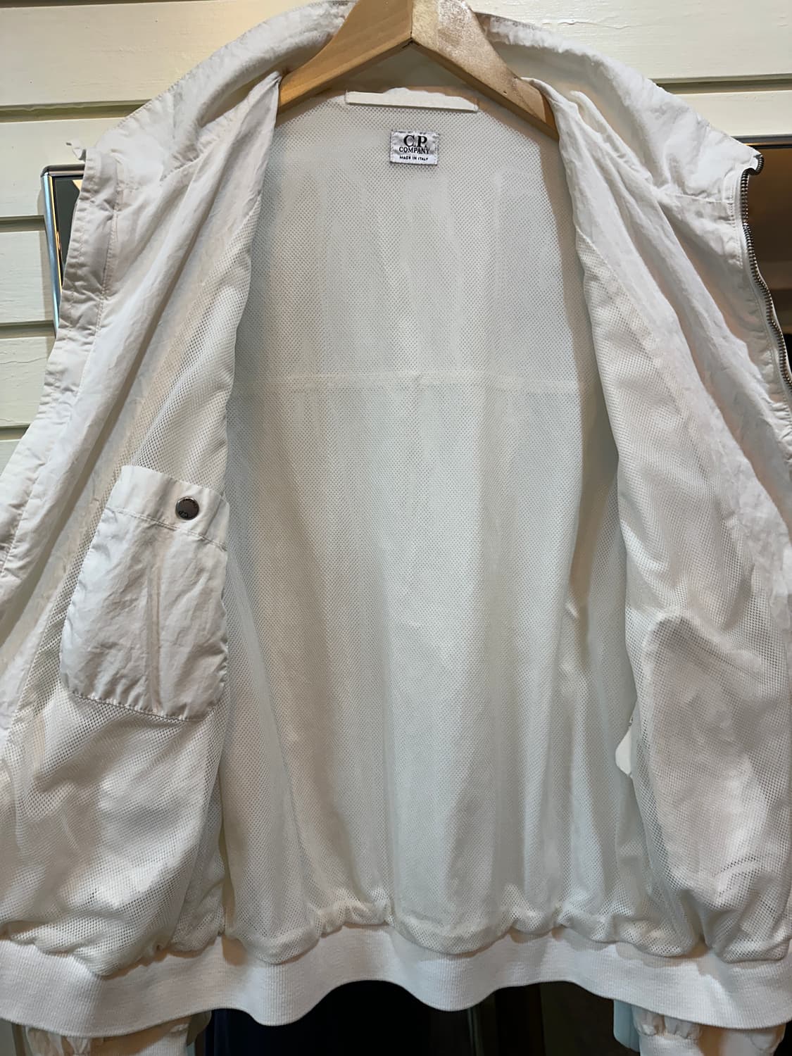 90-00‘s  cp컴퍼니 나일론 스윙톱 블루종 자켓  상품이미지4