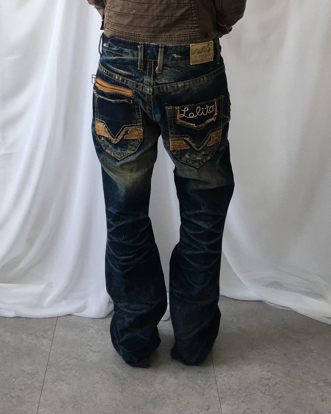 Washing denim pants 상품이미지1