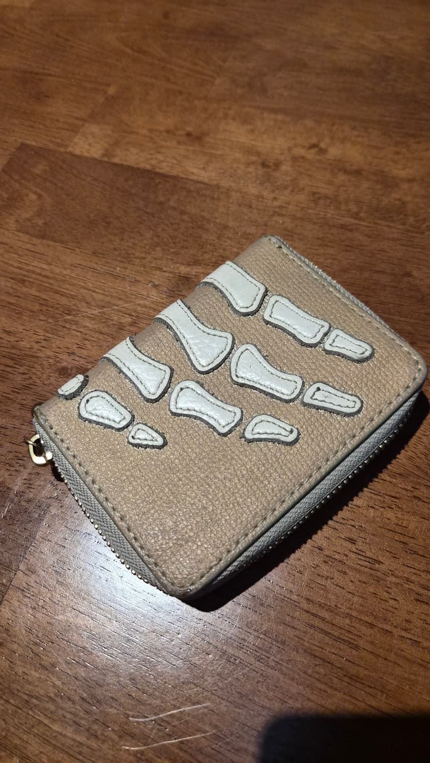 캐피탈 미니 지갑 골드 베이지 상품이미지2