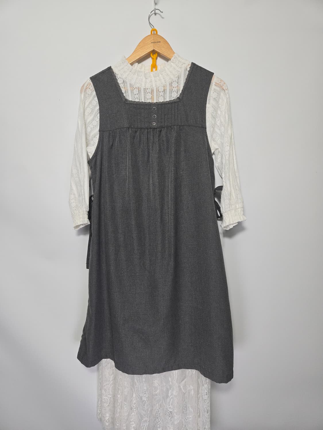 모리걸 세트 (원피스+레이스블라우스+레이스스커트) 3종 상품이미지1