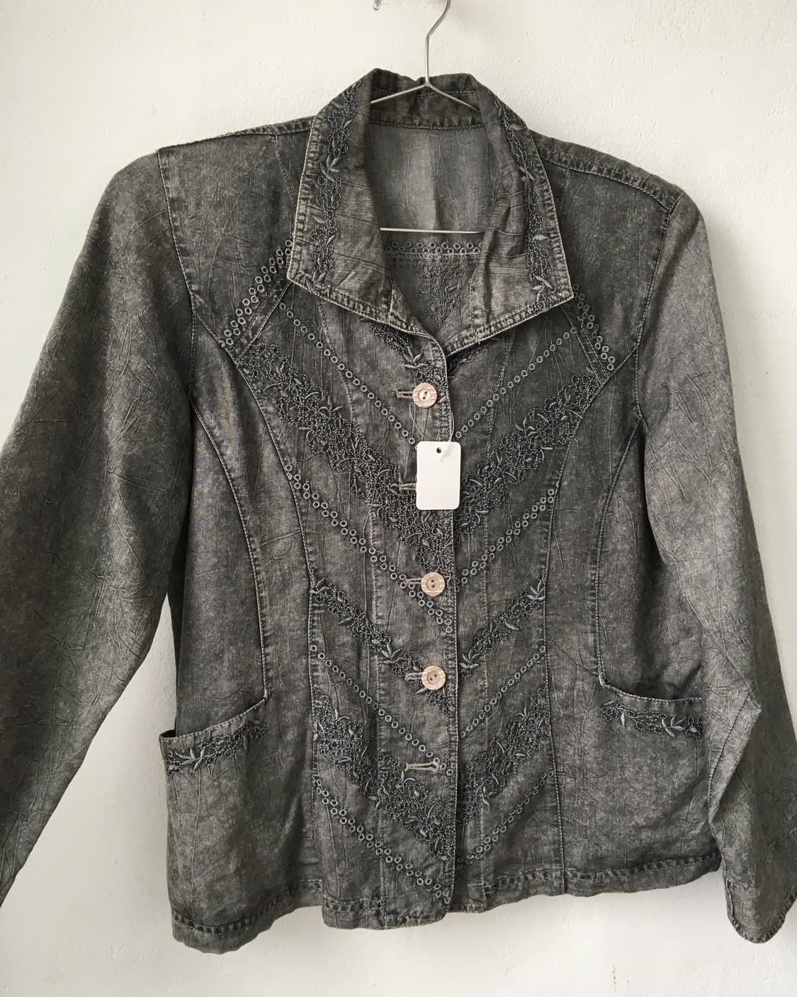 Punching point washing jacket 상품이미지4