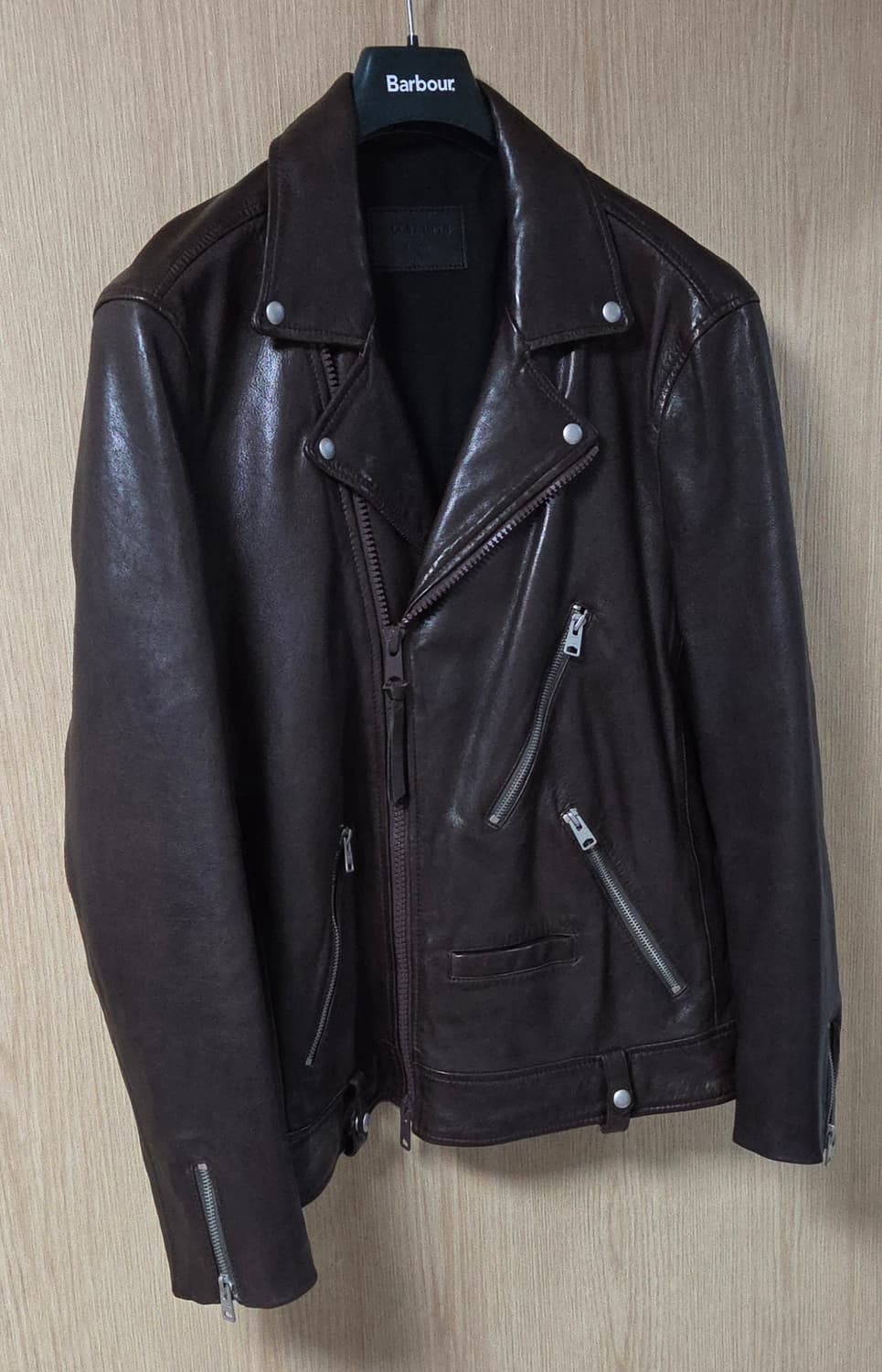 (착샷) 올세인츠 가죽자켓 무이어 바이커 muir 상품이미지2