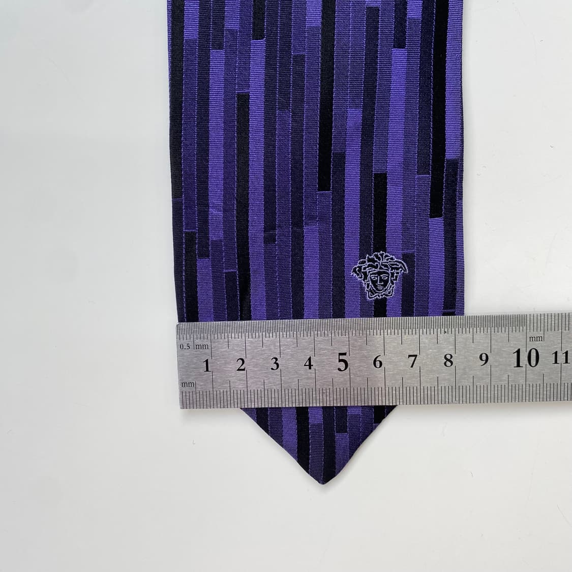 Versace 베르사체 정품 명품 심플로고 넥타이 상품이미지8