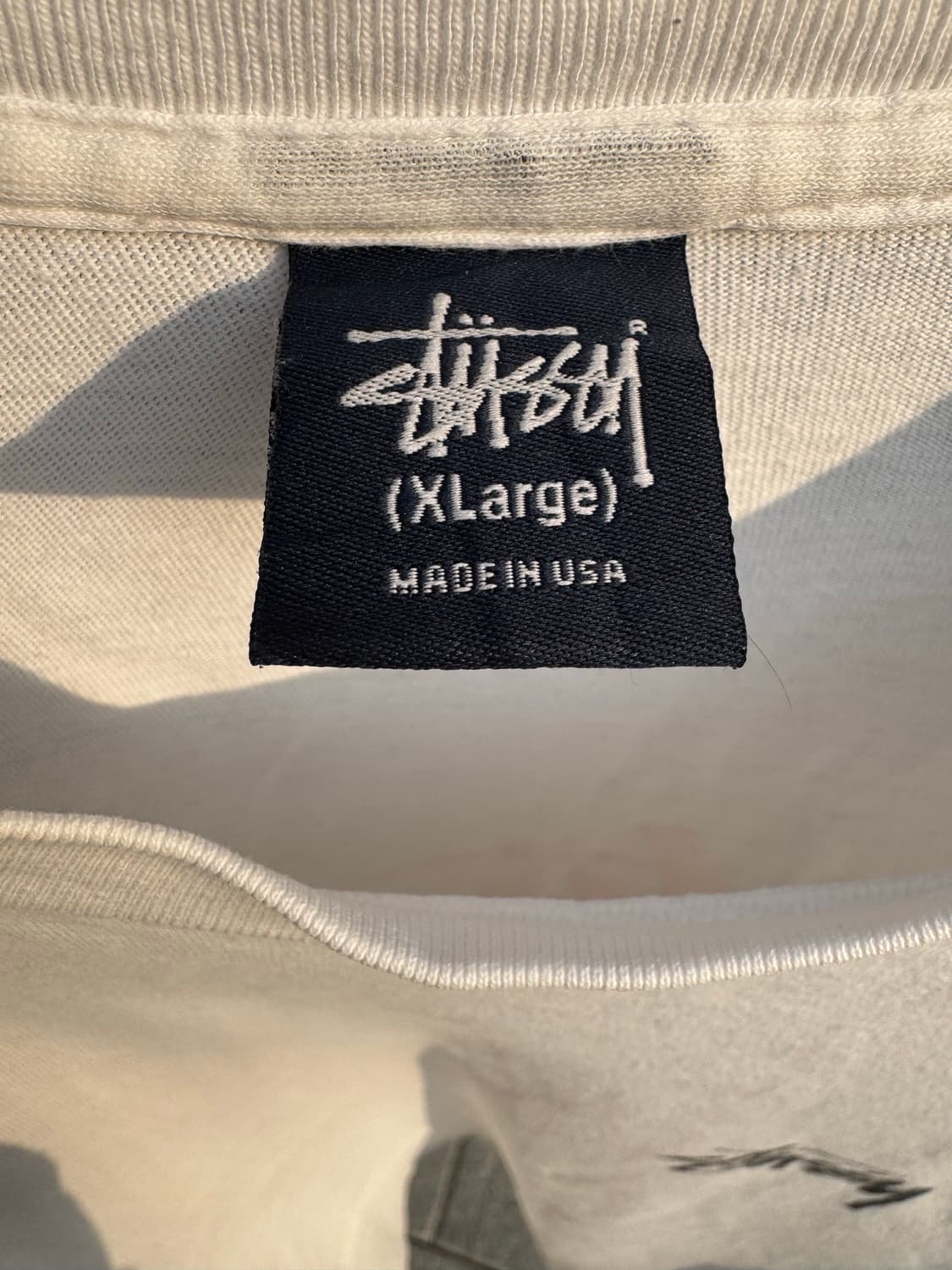 90s 스투시 반팔 화이트 상품이미지6