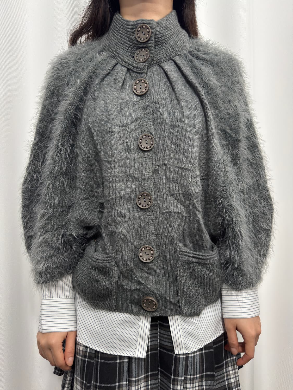 mori button shawl 상품이미지1
