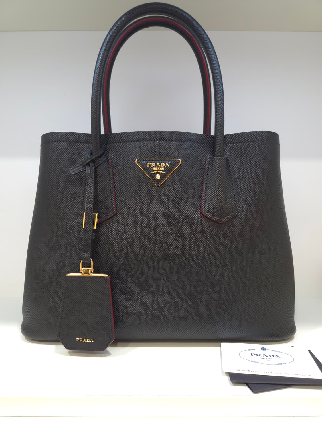 프라다 두플레 토트백 (수수료X) 상품이미지1