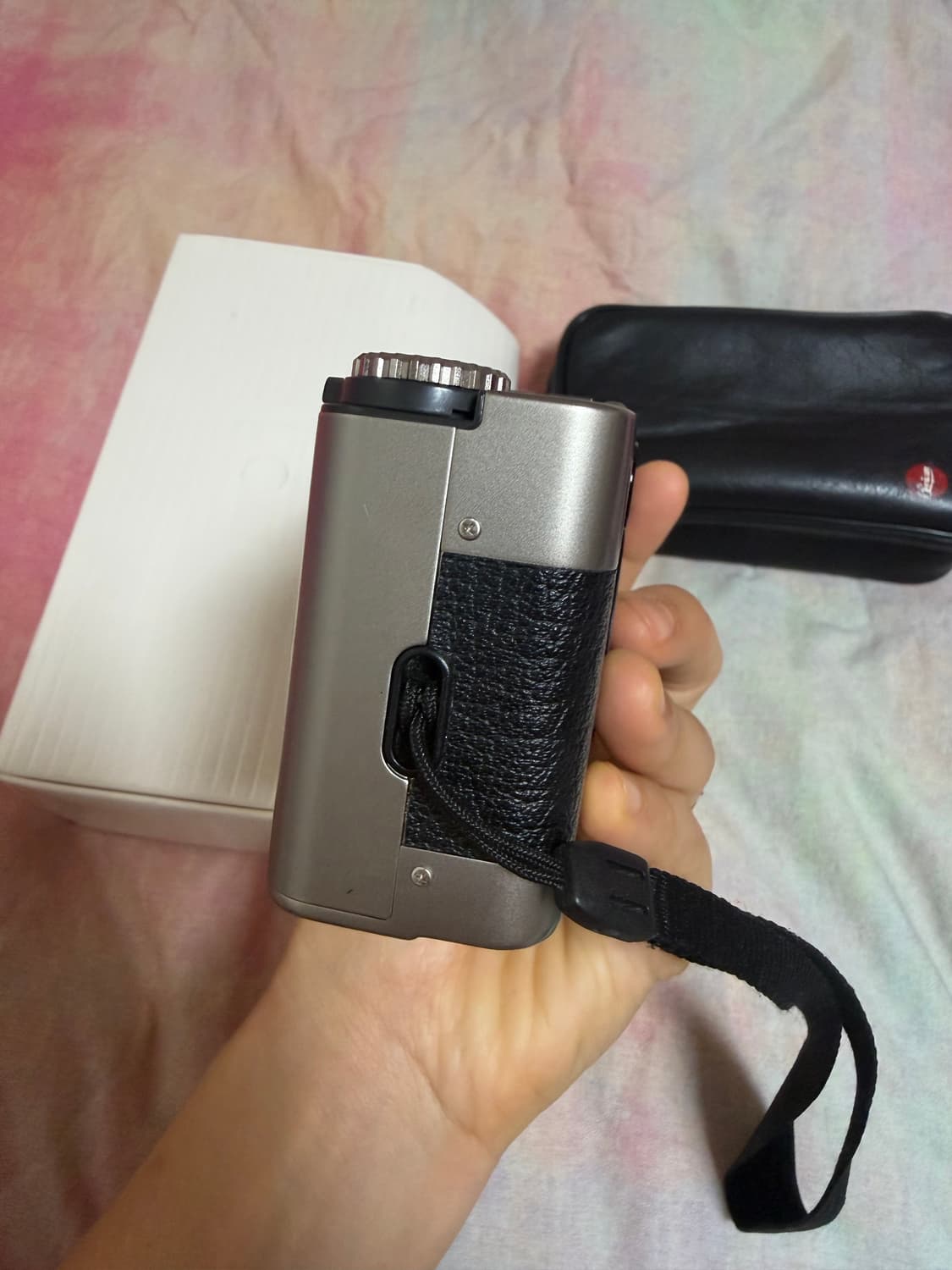 S급 라이카 미니룩스 필름카메라 박스, 파우치 포함 상품이미지5