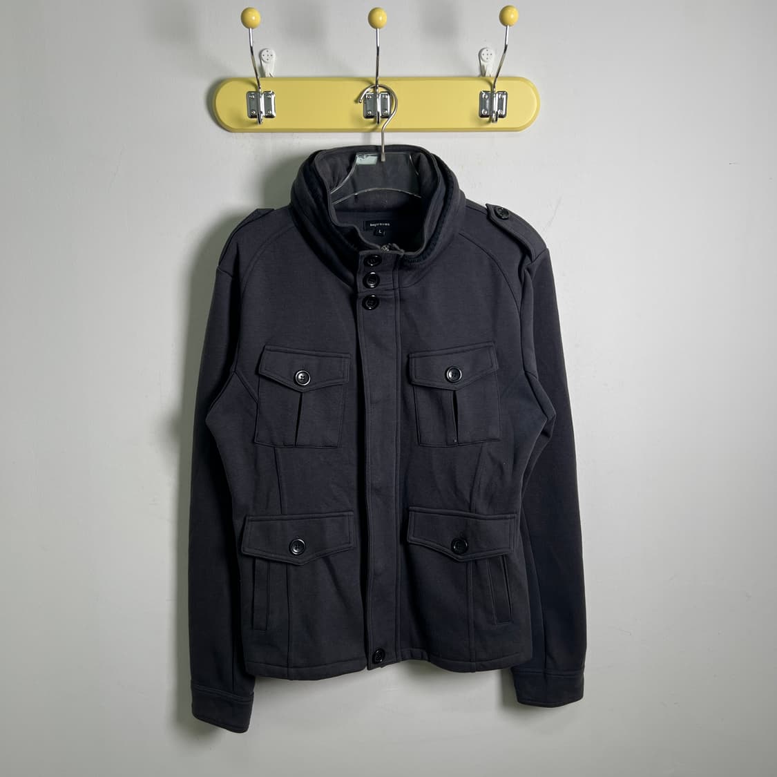 improves 블랙 코튼 포켓 유틸리티 자켓 L 상품이미지1