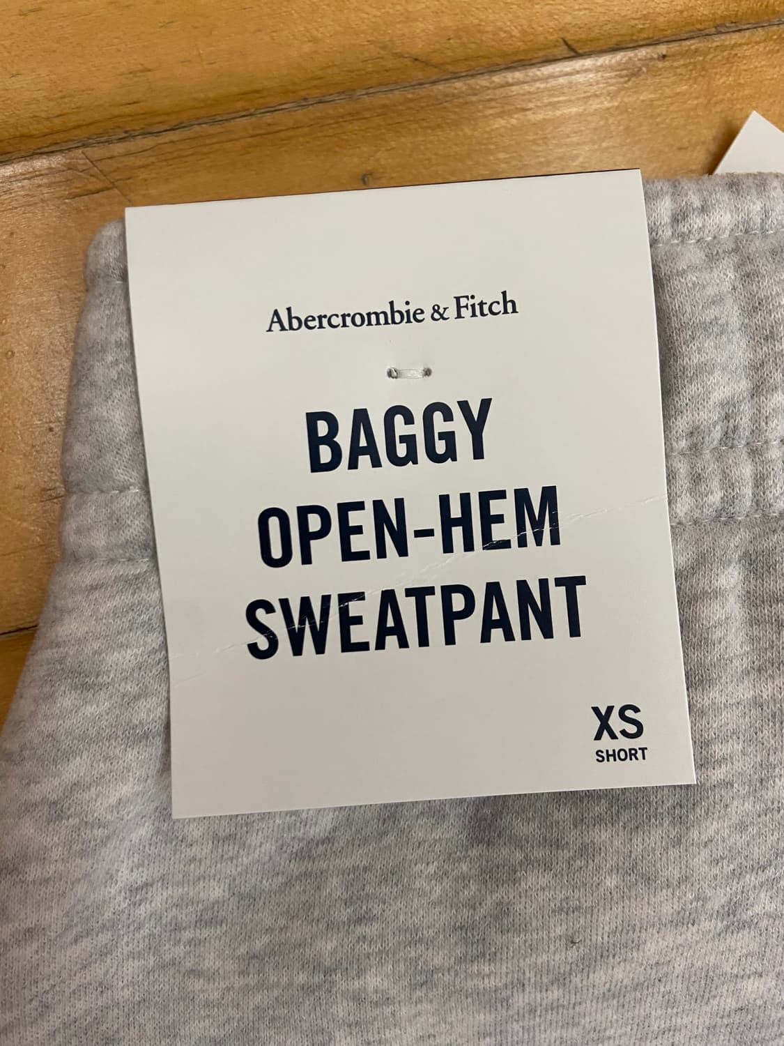 아베크롬비 베기 오픈햄 스웻팬츠 XS 새상품 상품이미지6