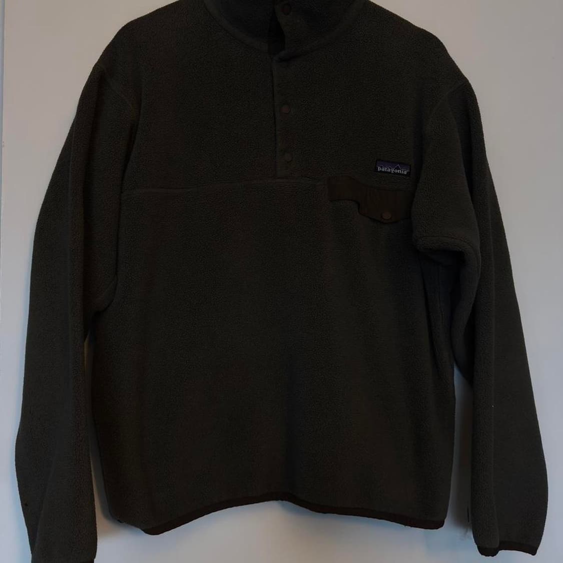 13FW 파타고니아 클래식 신칠라 스냅-티 플리스 풀오버 브라운 상품이미지1