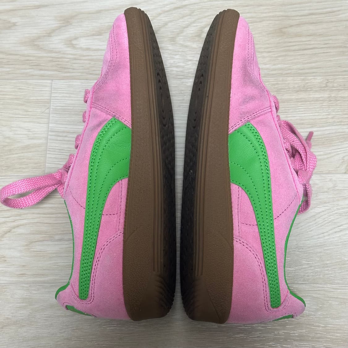 푸마 팔레르모 스페셜 핑크 그린 245 상품이미지5