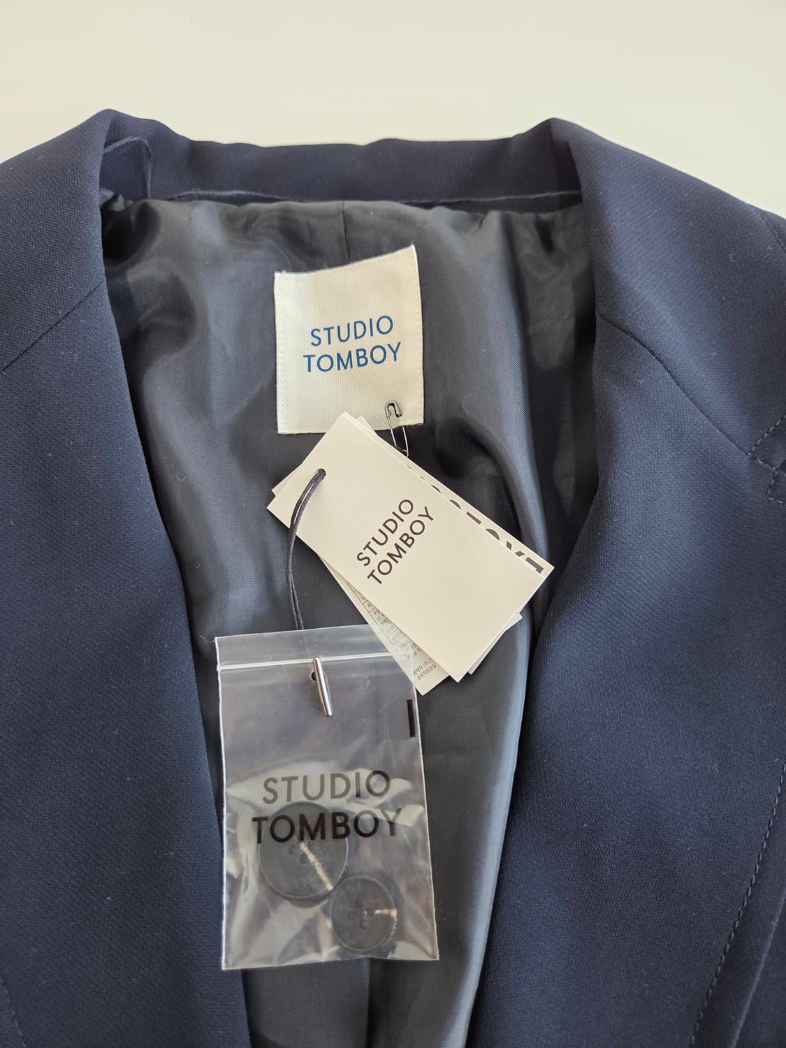 스튜디오 톰보이 투버튼 자켓 M 상품이미지4