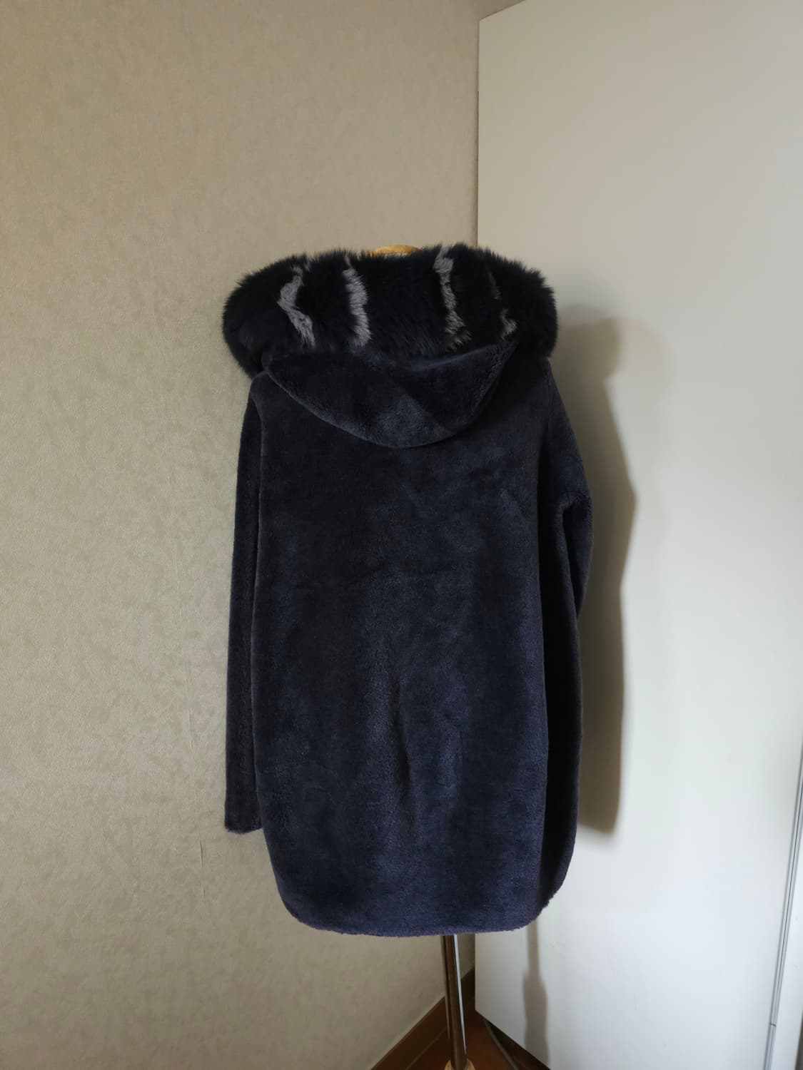 A&D 아뜰리에 사가퍼 양모 폭스 코트 상품이미지5