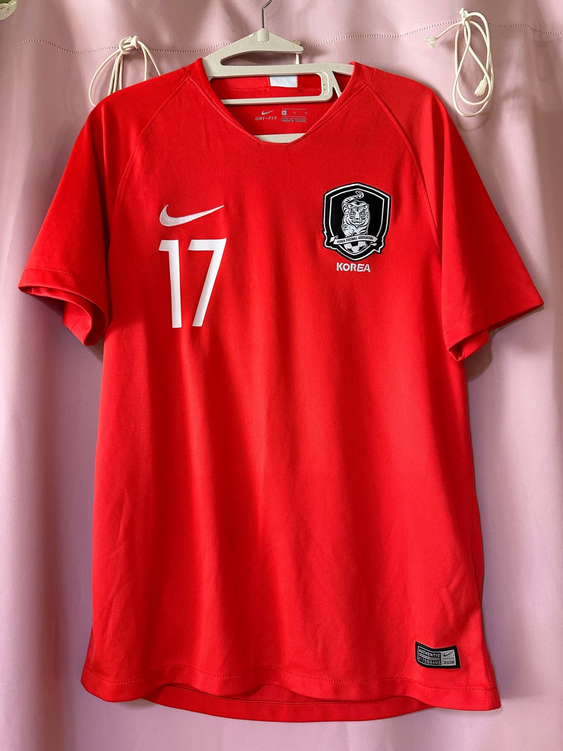 나이키 2018 축구 국가대표 유니폼 파울로 벤투 나이키반팔 나이키대한 상품이미지1
