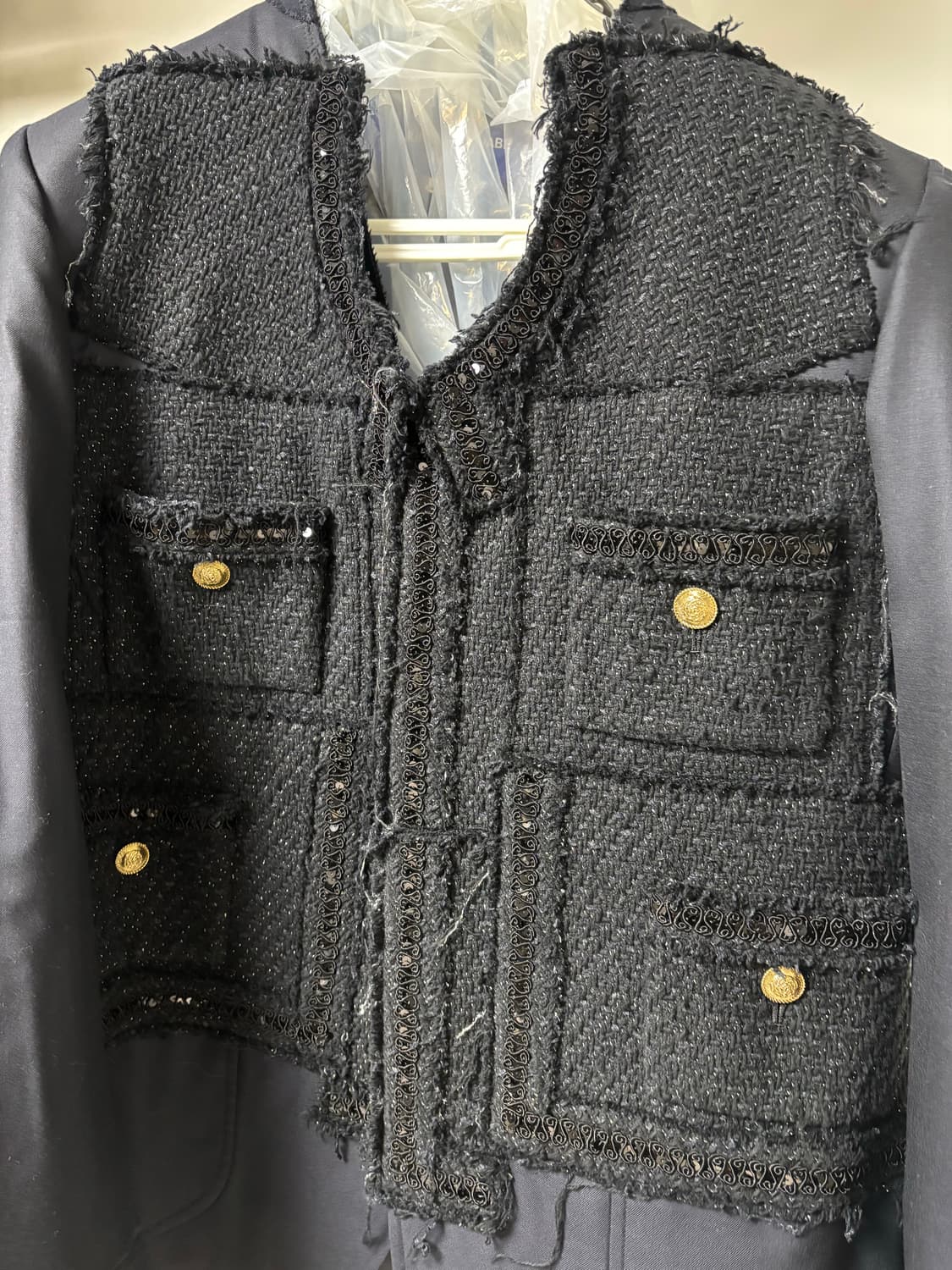 준야 와타나베 x 브룩스 브라더스 트위드 도킹 자켓  상품이미지7