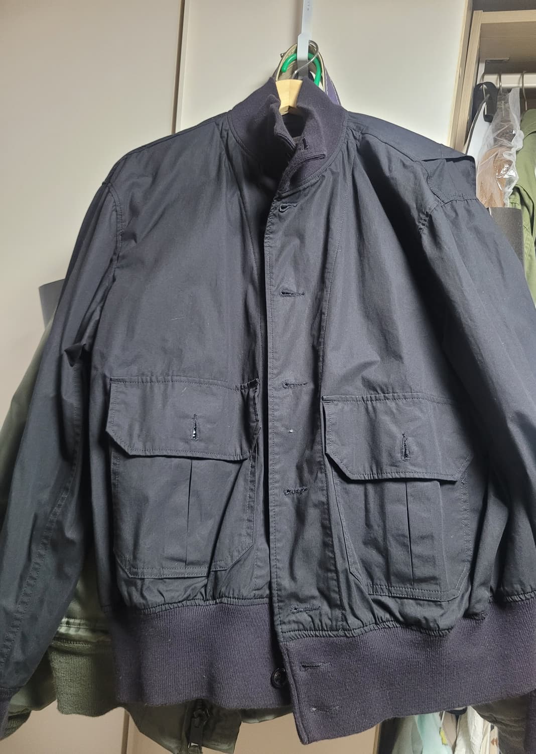 [100-105size] 엔가 A1 블랙자켓 판매합니다 상품이미지2
