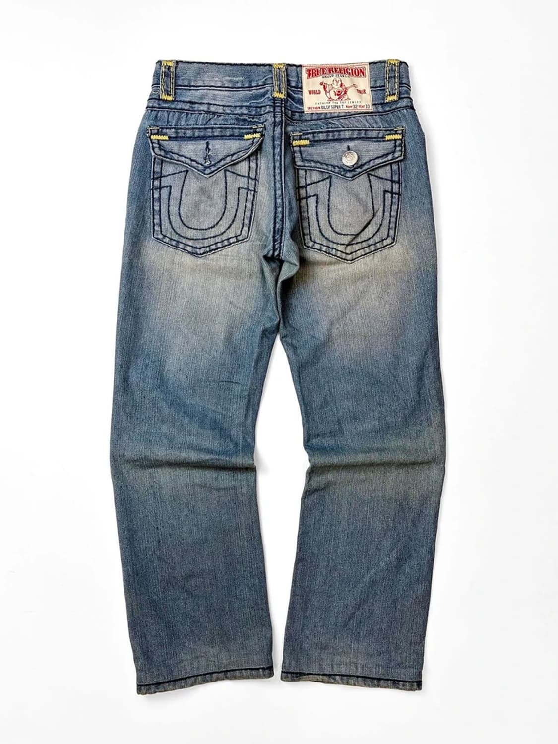 트루릴리젼 00s y2k USA 스트레이트 데님 팬츠 PN5275 상품이미지4
