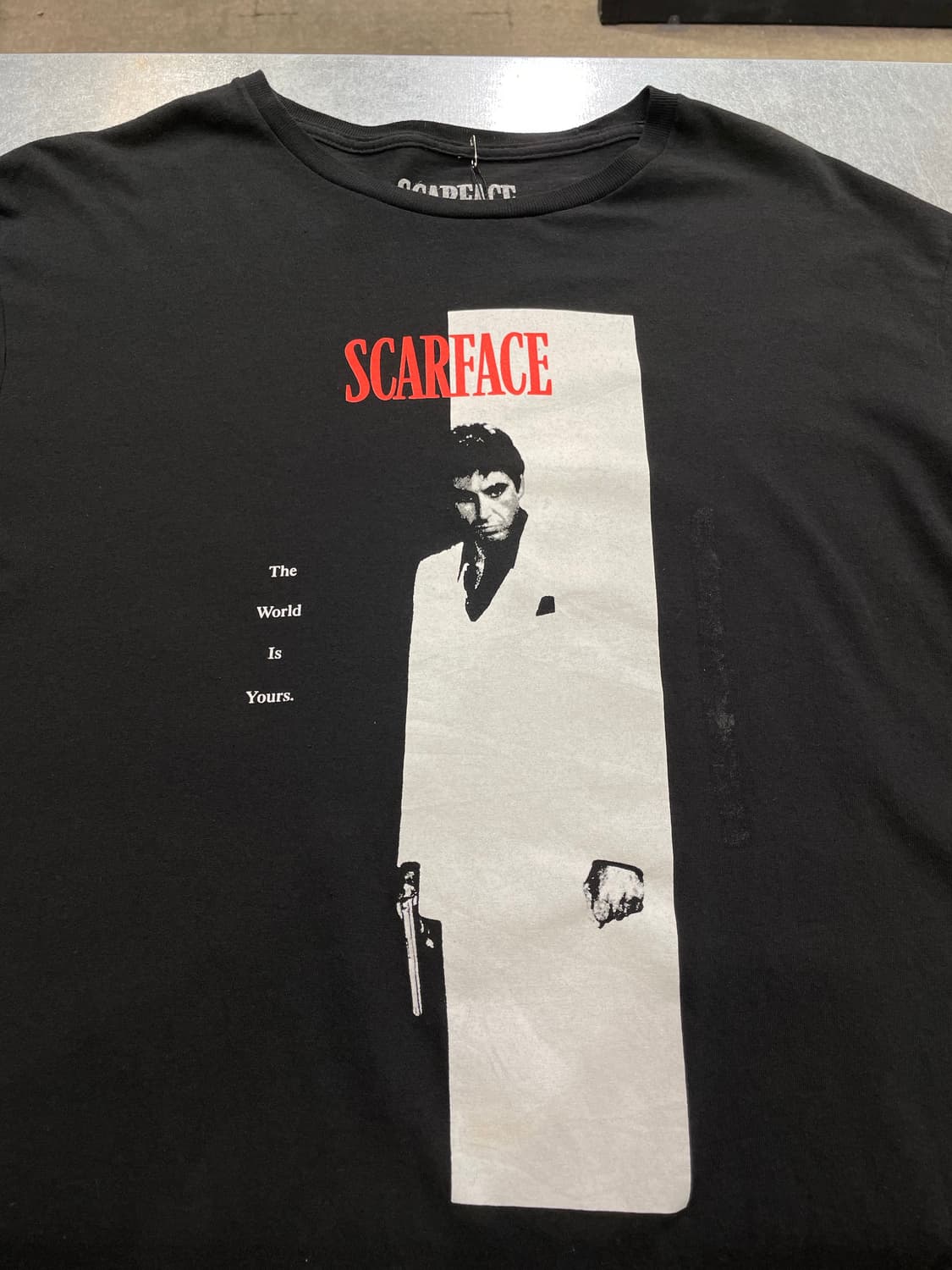 (L) Scarface 스카페이스 토니 몬타나 프린팅 반팔티 상품이미지7
