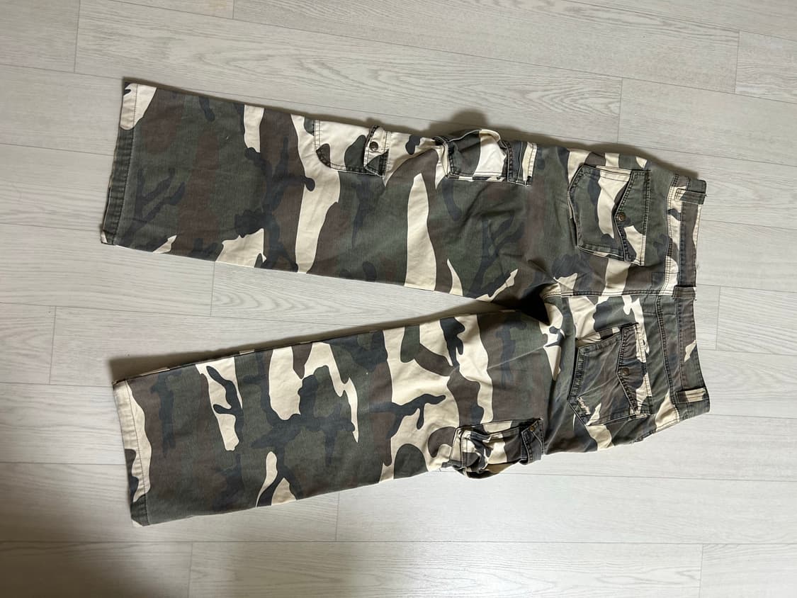 코튼 카고 카모 팬츠 (32) 상품이미지2