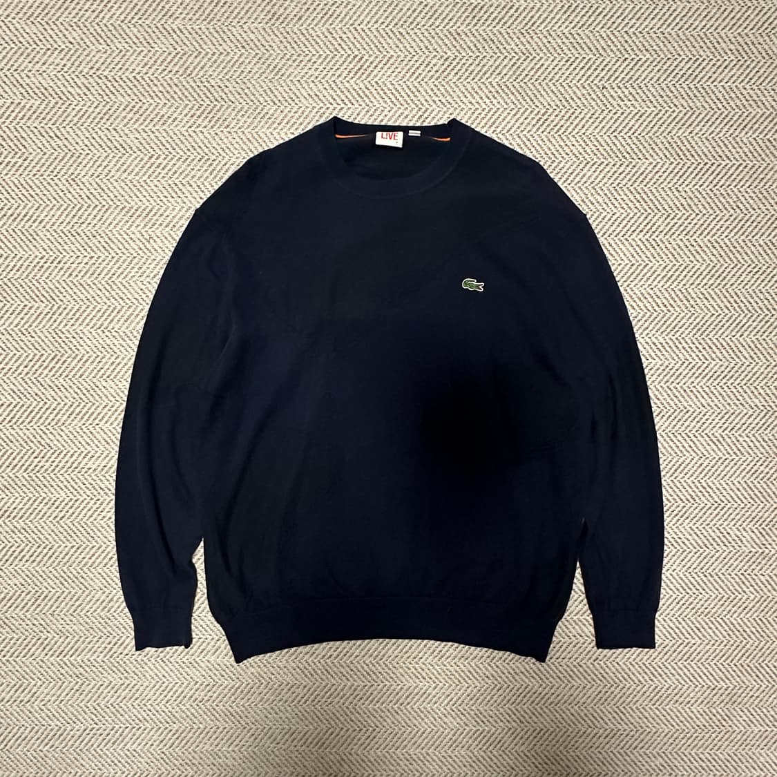 LACOSTE vintage cotton knit 상품이미지1