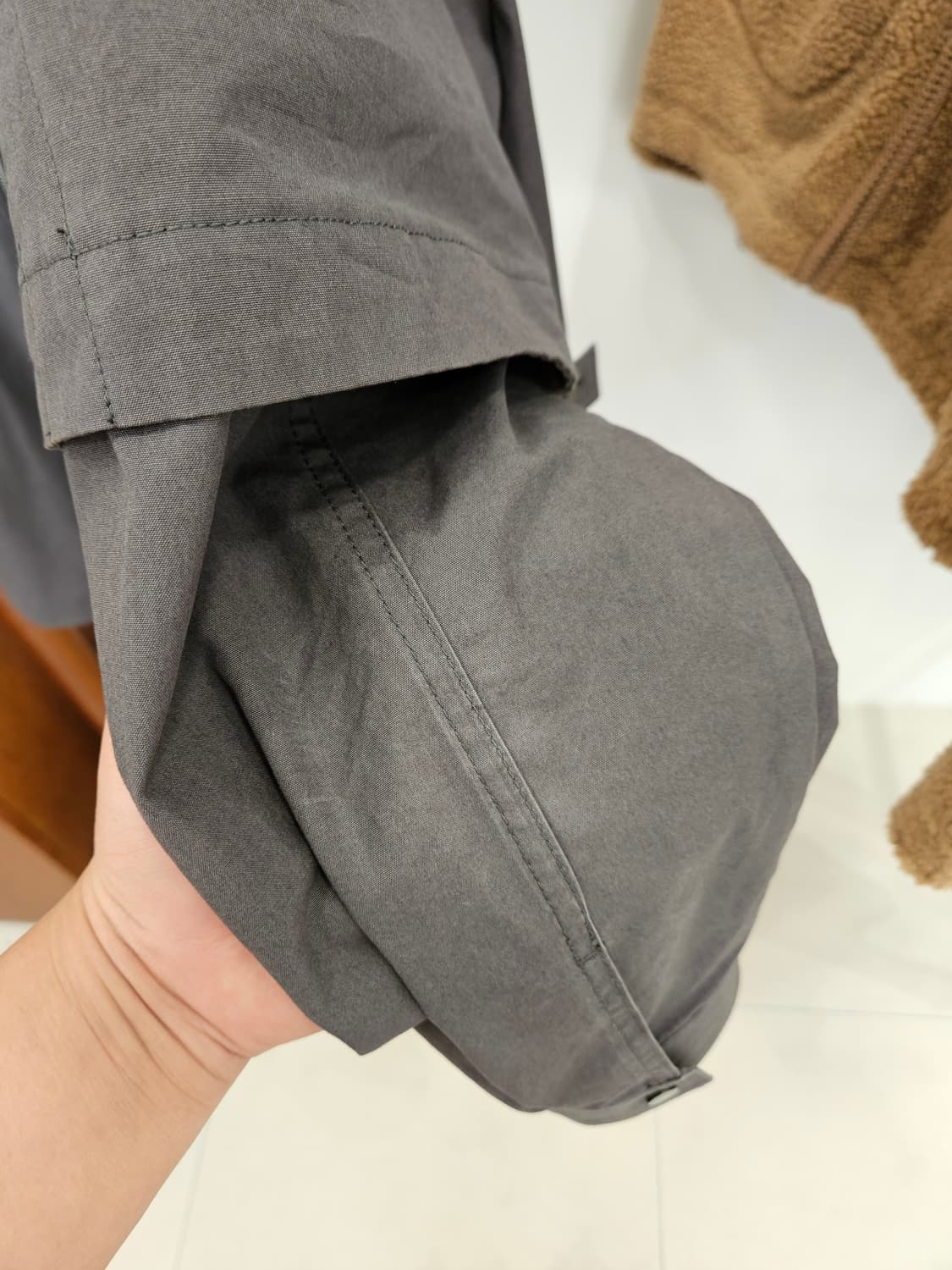 준지 소매 탈부착셔츠 46판매합니다 상품이미지5