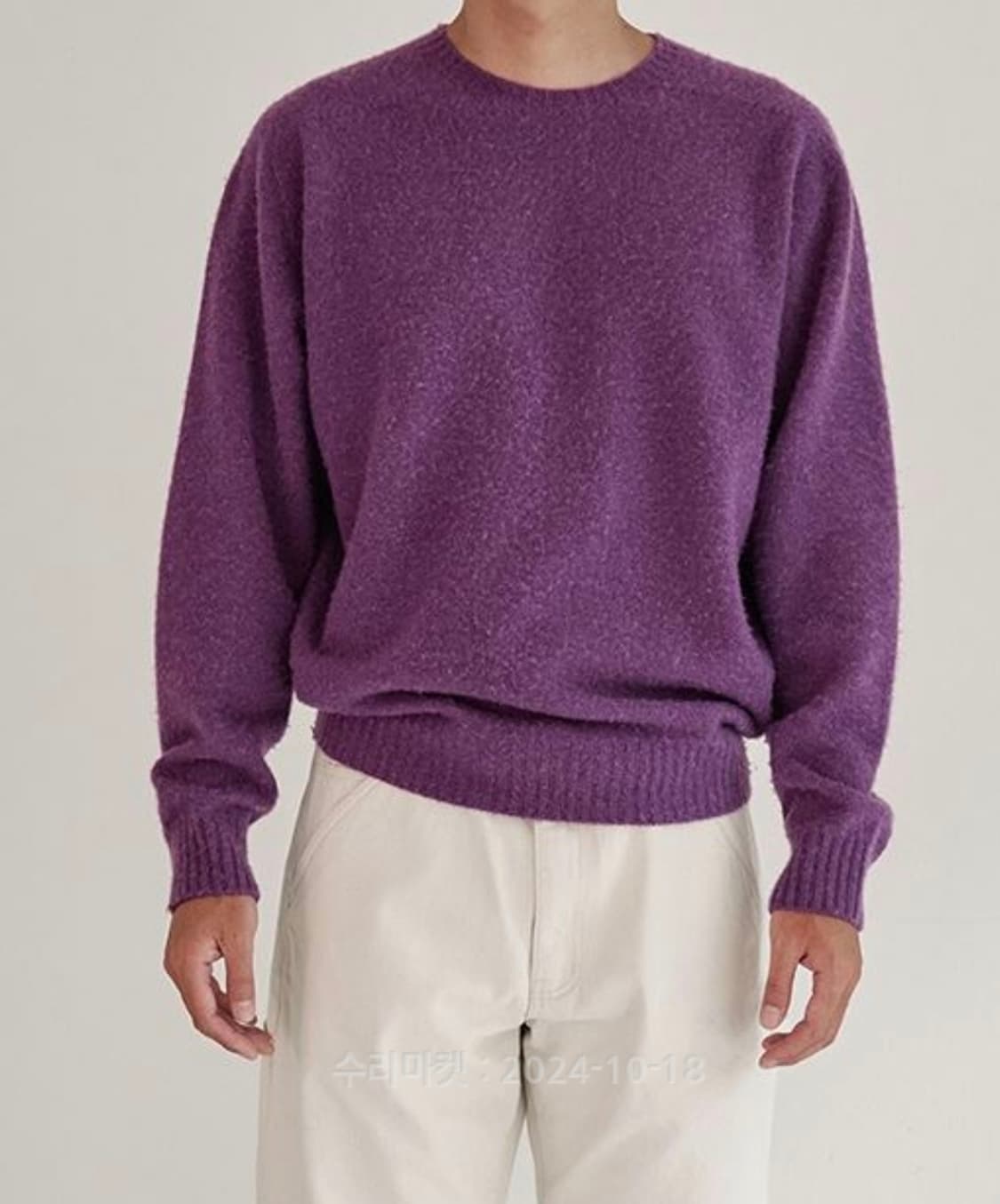 폴브레이크 덤블 스웨터 브러쉬드 2사이즈 100~103 상품이미지4