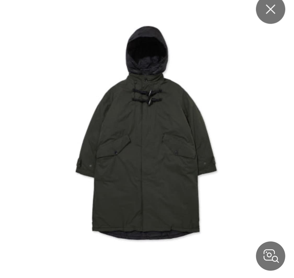 펜필드 카키색 야상 리버시블 구스 패딩 (M) 상품이미지2