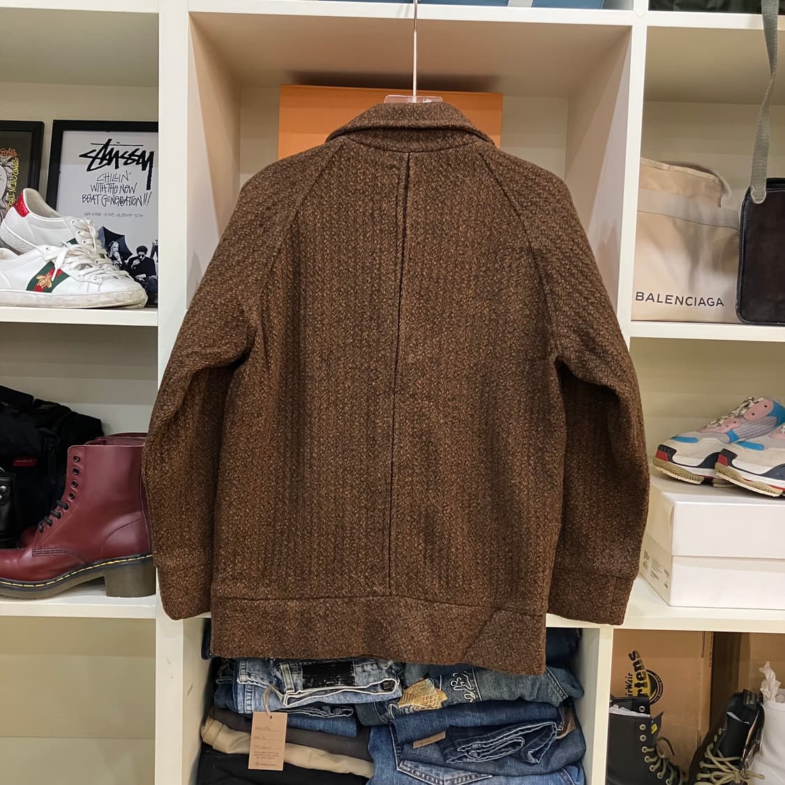 로즈안나 브라운 트위드 자켓 36 상품이미지3