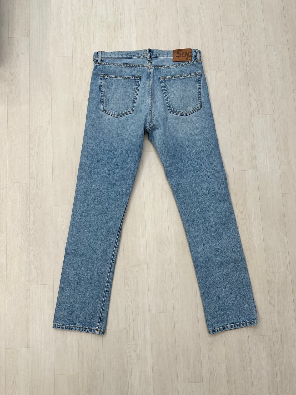 슈프림 데님 슬림핏 상품이미지2