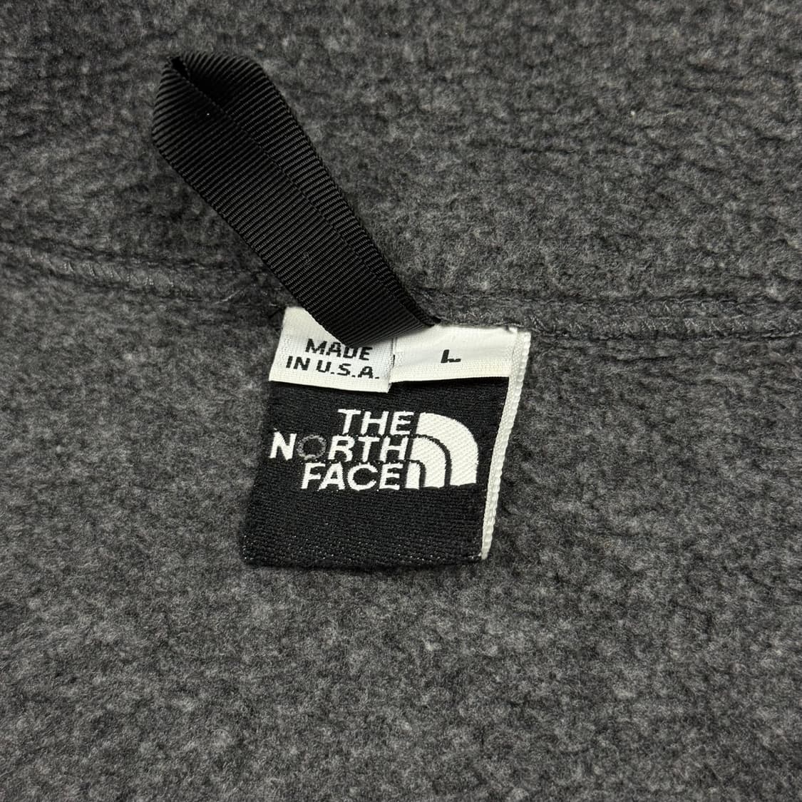 (107) 노스페이스 Usa Made 플리스 풀오버 차콜 상품이미지7