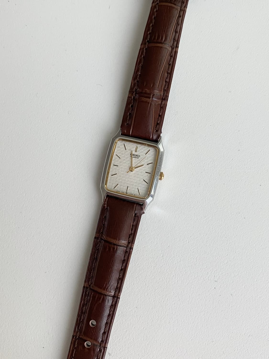 Seiko 세이코 쿼츠 브라운 상품이미지2