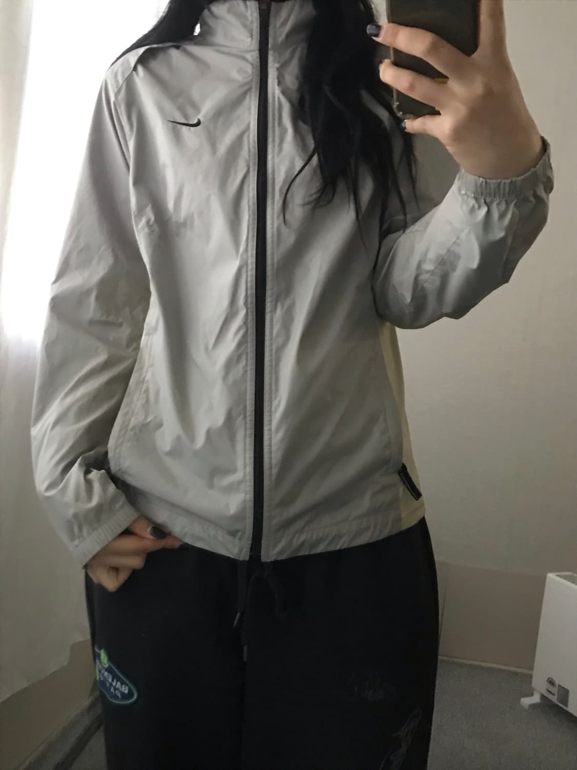 나이키 연그레이 바람막이 상품이미지3