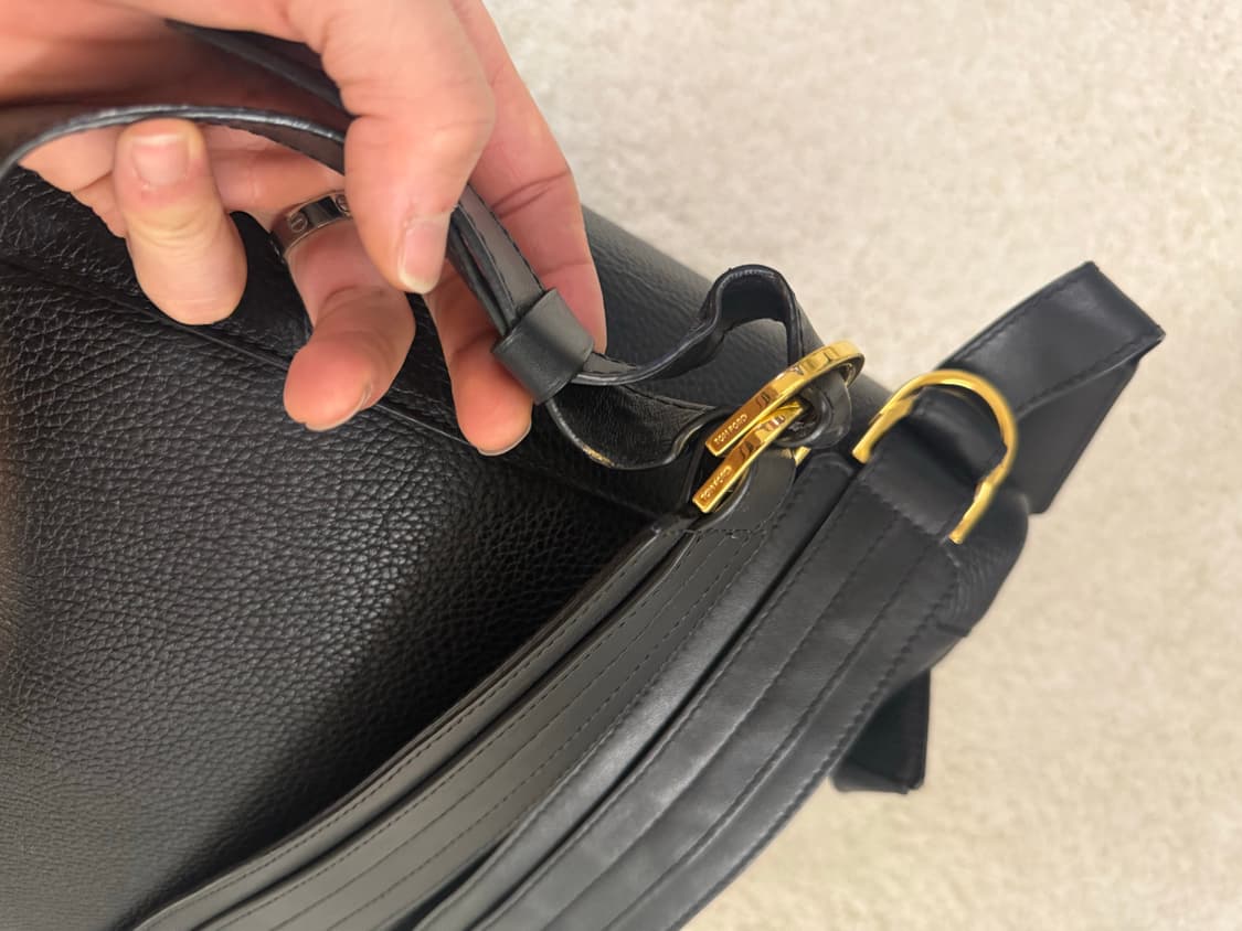 톰포드 버클리 지퍼 레더 백팩 상품이미지6