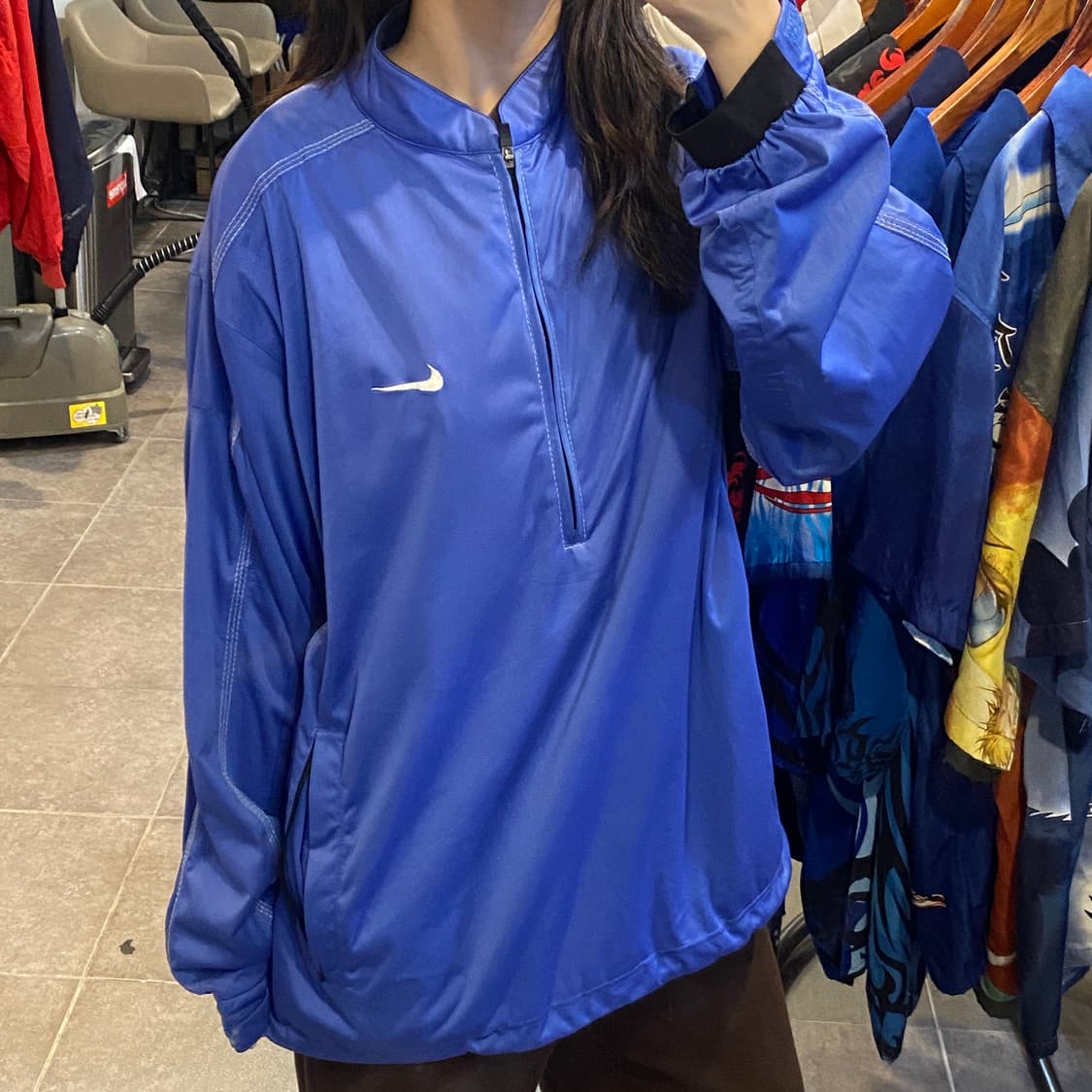 [NO.9] Nike 반집업 웜업 블루 상품이미지2