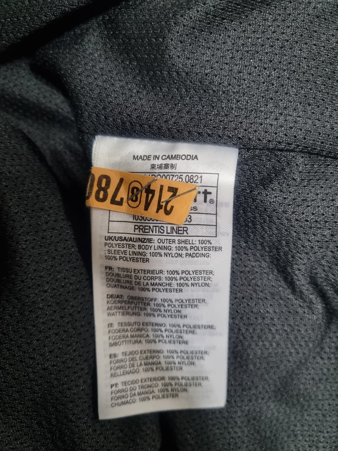 칼하트 남성 플리스 자켓 상품이미지5