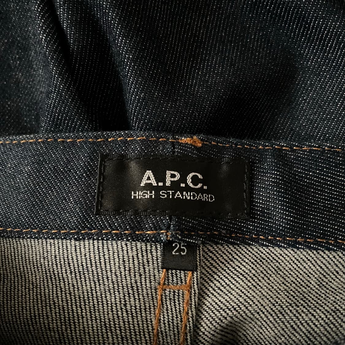 A.P.C. 하이 스탠다드 생지 데님 청바지 상품이미지7