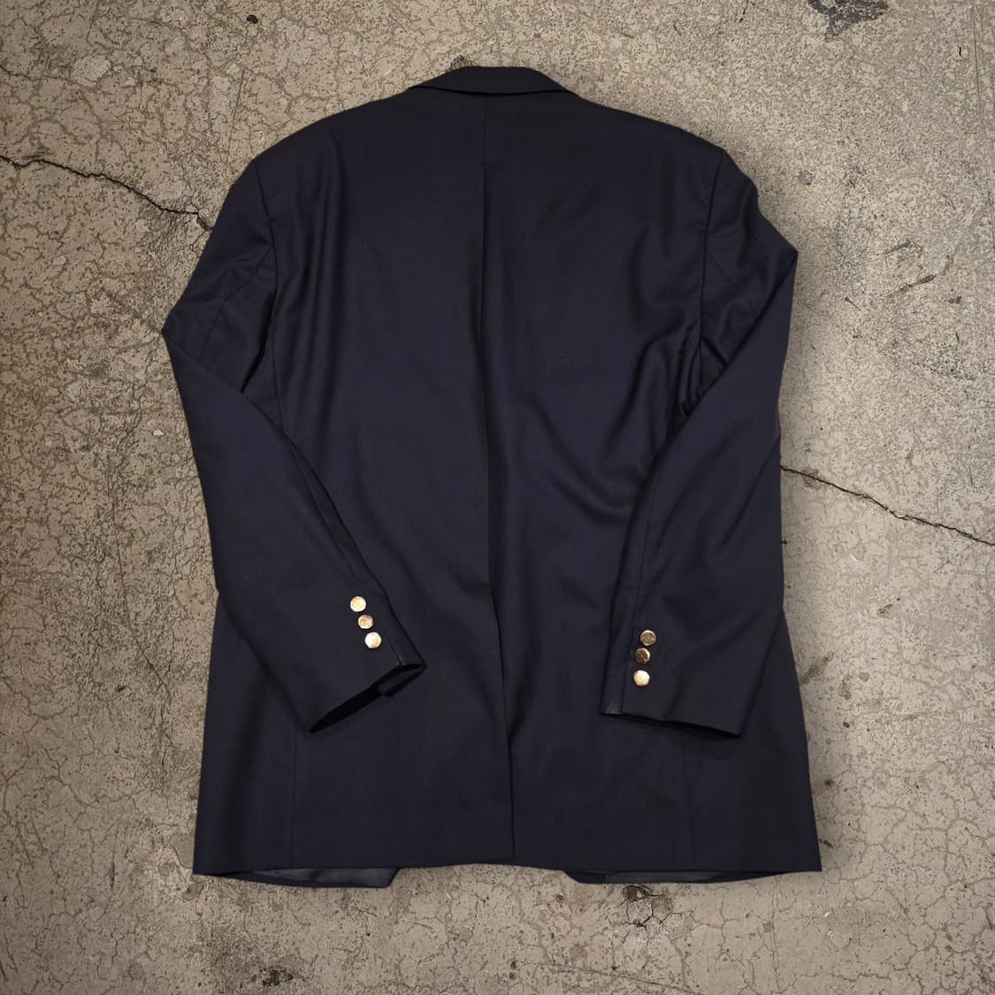 CHAPS RALPH LAUREN 네이비 울 금장 블레이저 상품이미지10