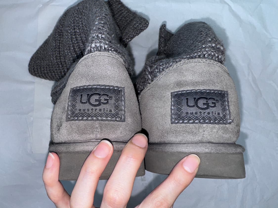 어그 ugg 카디 니트 부츠 그레이 250 상품이미지7