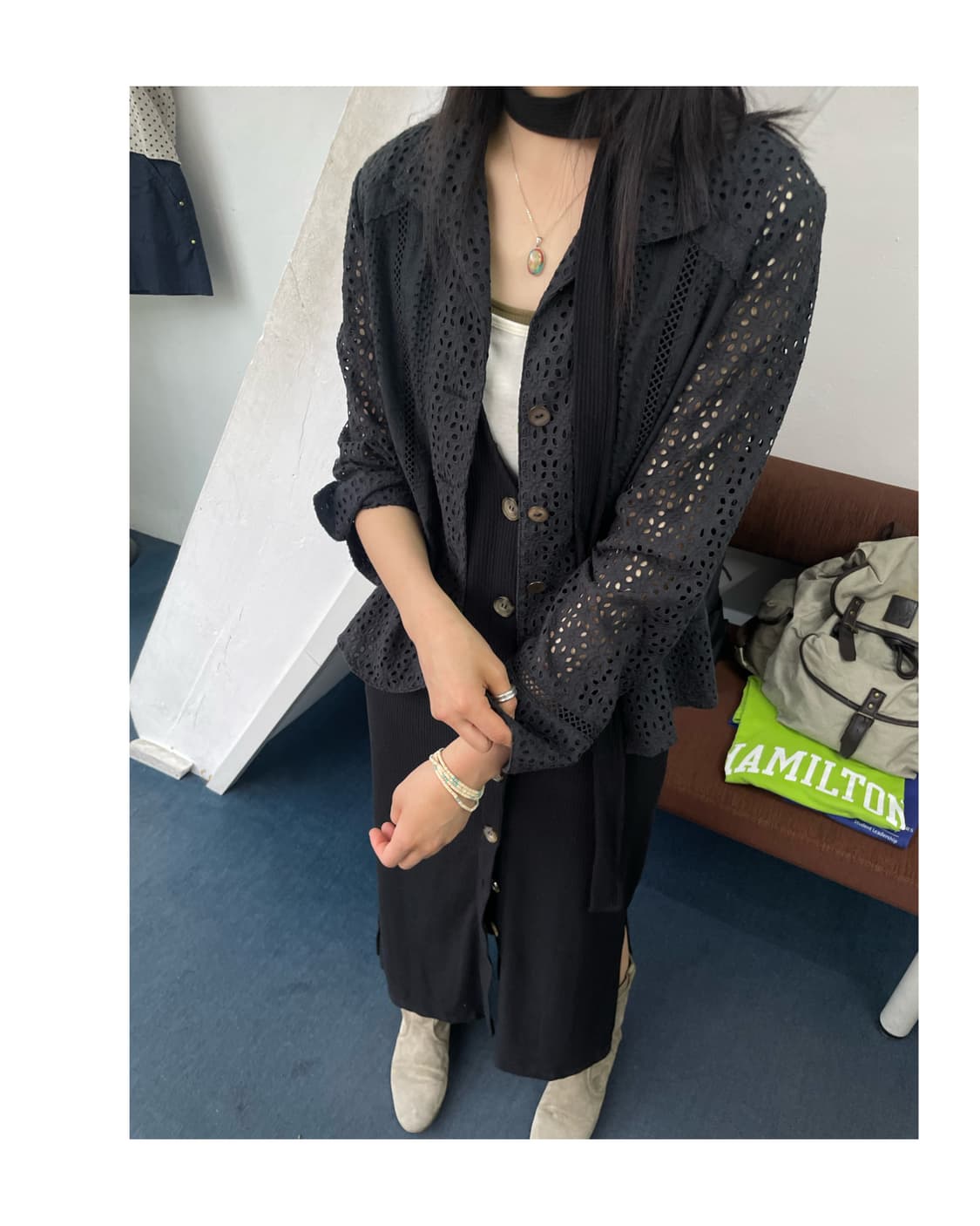 Punching cotton jacket 상품이미지10