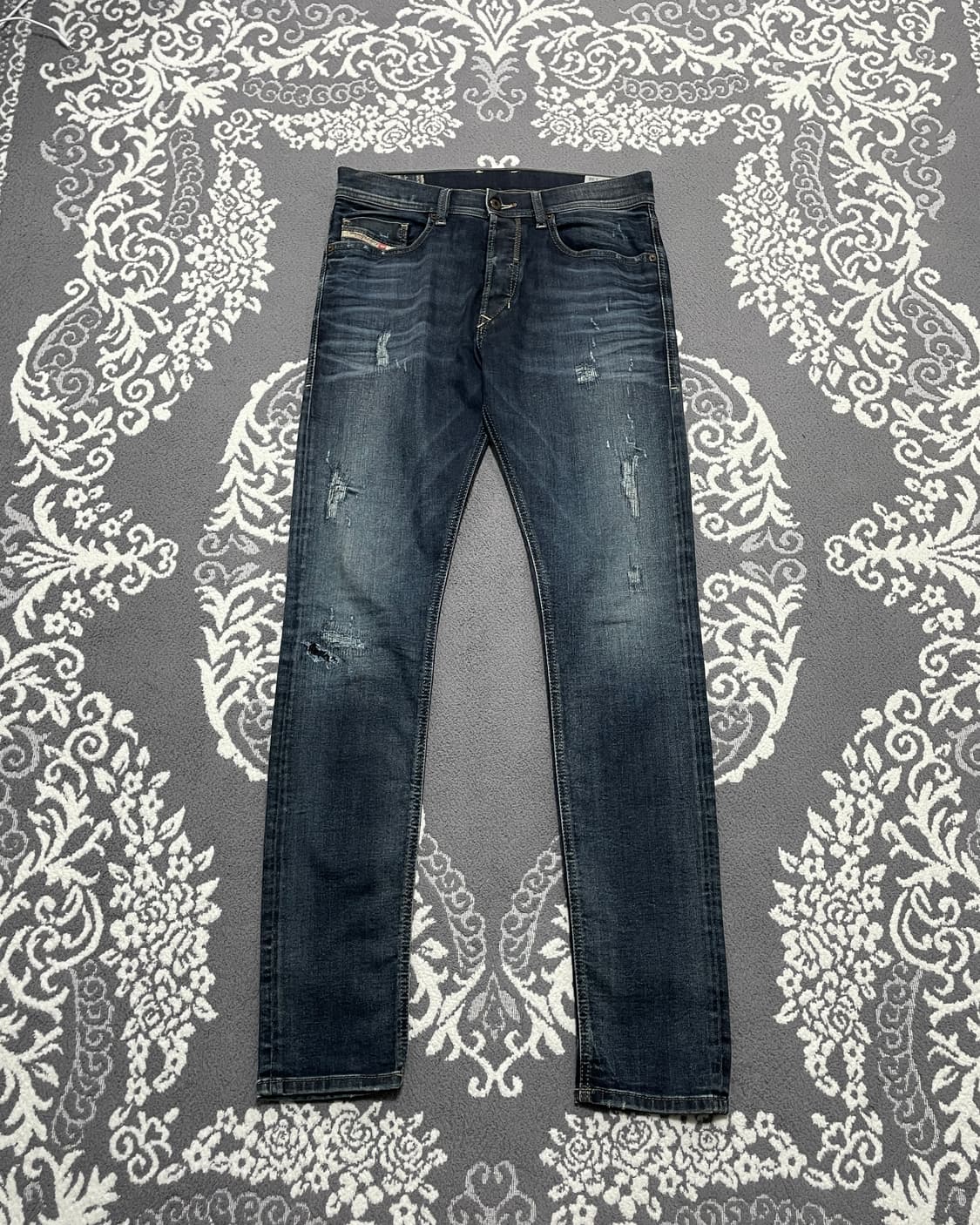 Diesel Tepphar Slim-Carrot Denim 상품이미지3