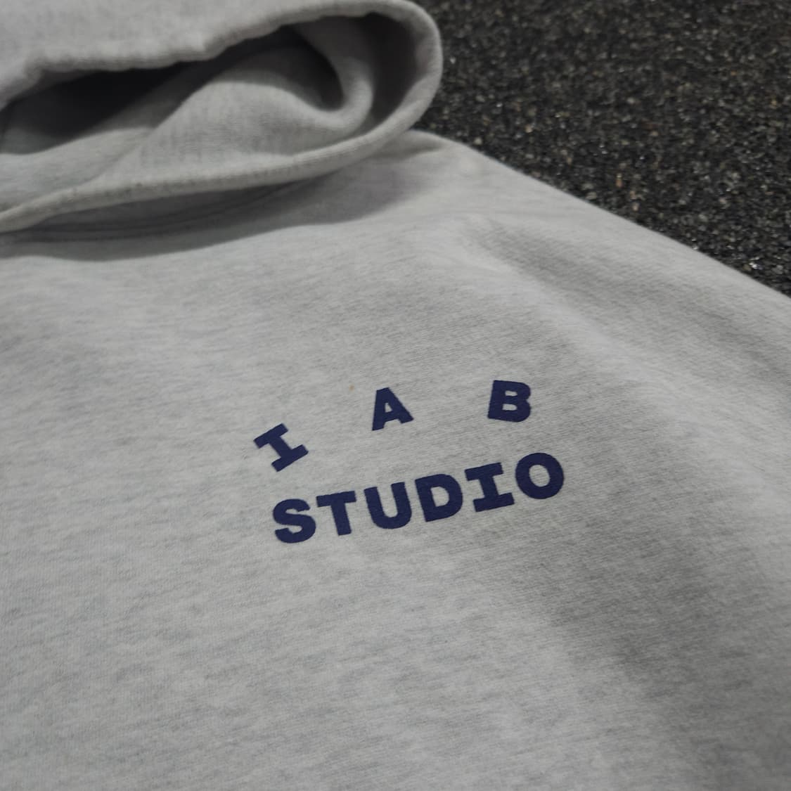 아이앱스튜디오 빅로고 박시핏 후드 티셔츠 (XL) 상품이미지4