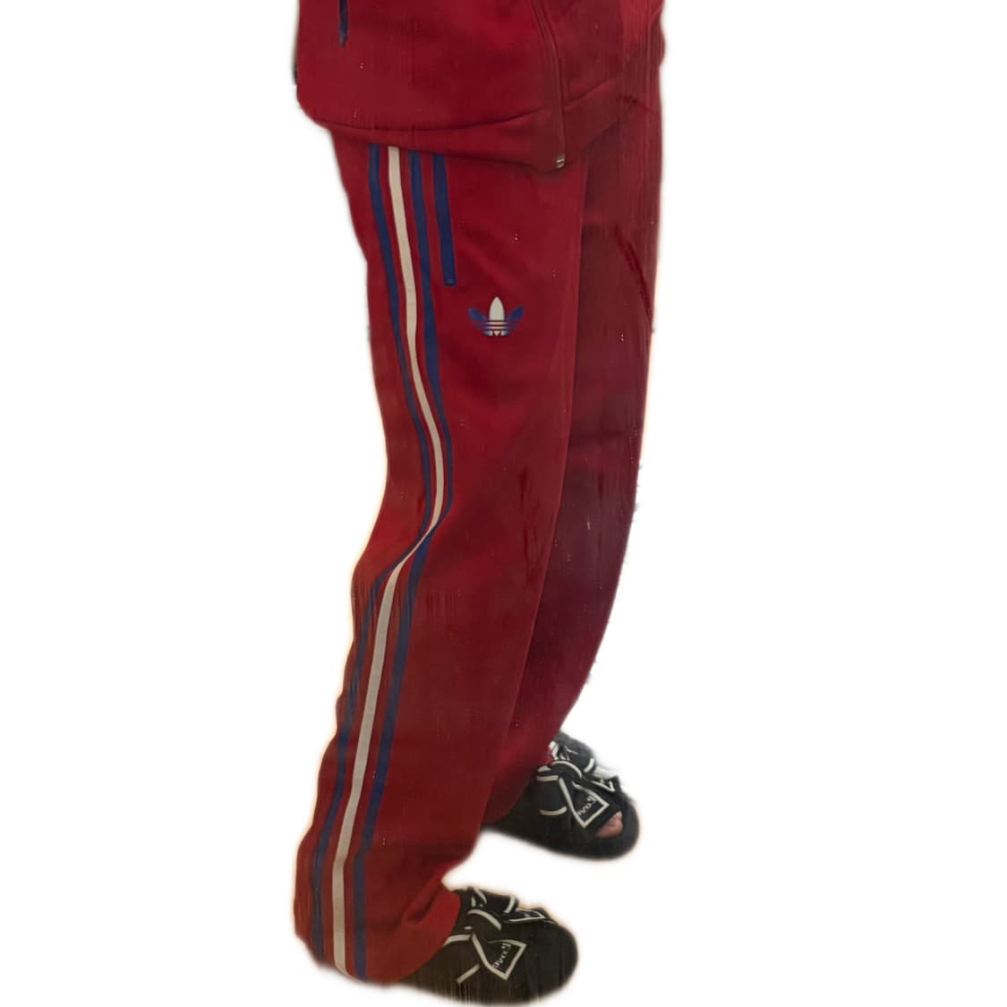 ❤️아디다스 파이어버드 레드 버건디 져지 & 와이드 트랙팬츠 SET❤️ 상품이미지4