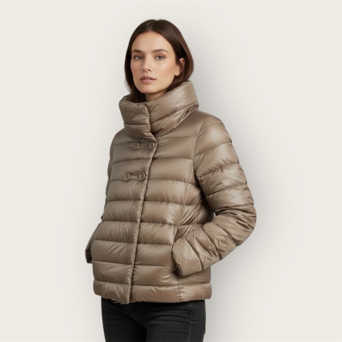 .40/ 에르노 퍼넬넥 라이트 구스다운 패딩점퍼 상품이미지1